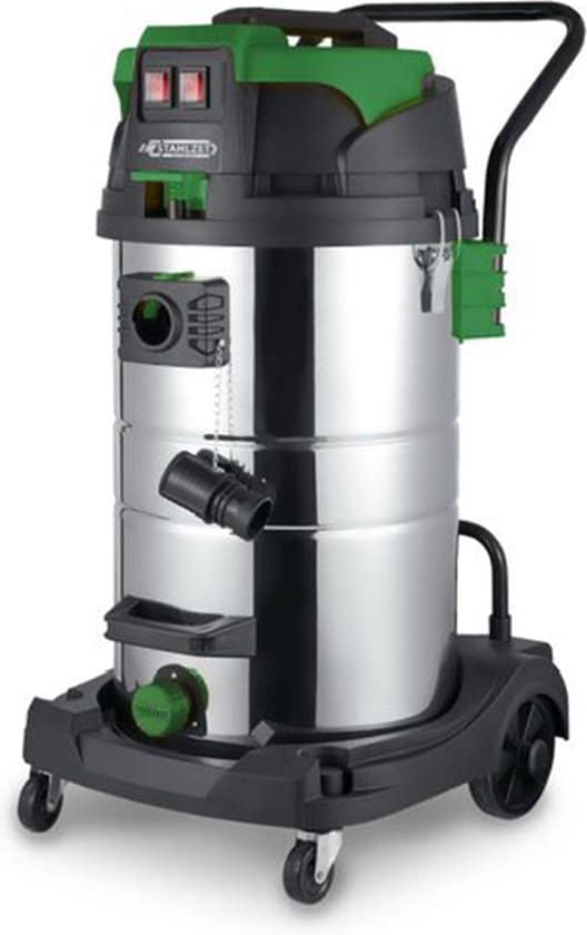 Aspirateur industriel électrique eau et éléments secs