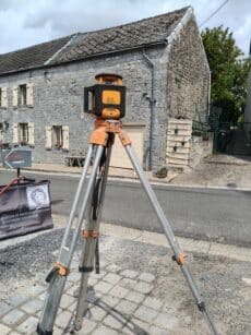 Niveau de chantier laser extérieur et intérieur